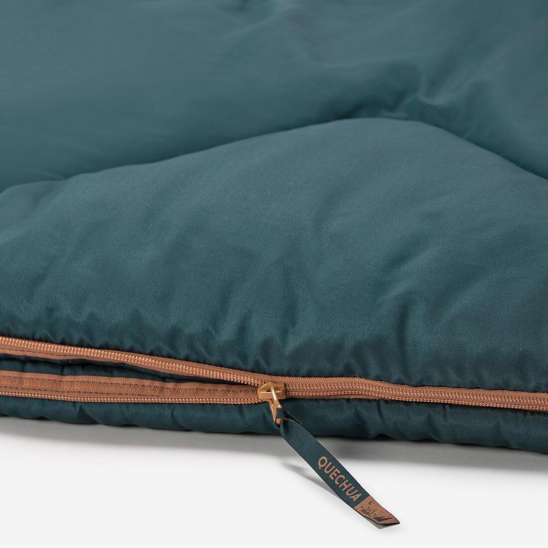 Camping Sleeping Bag 10C - Comfort, Green, No Color, large image number 12