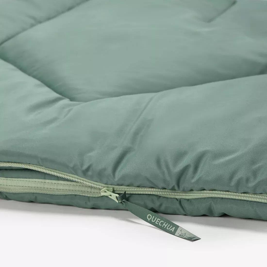Camping Sleeping Bag 10C - Comfort, Green, No Color, large image number 5