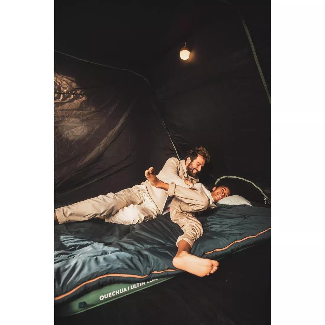 10C Camping Sleeping Bag, 2-Person, Comfort, Green, No Color, large image number 8