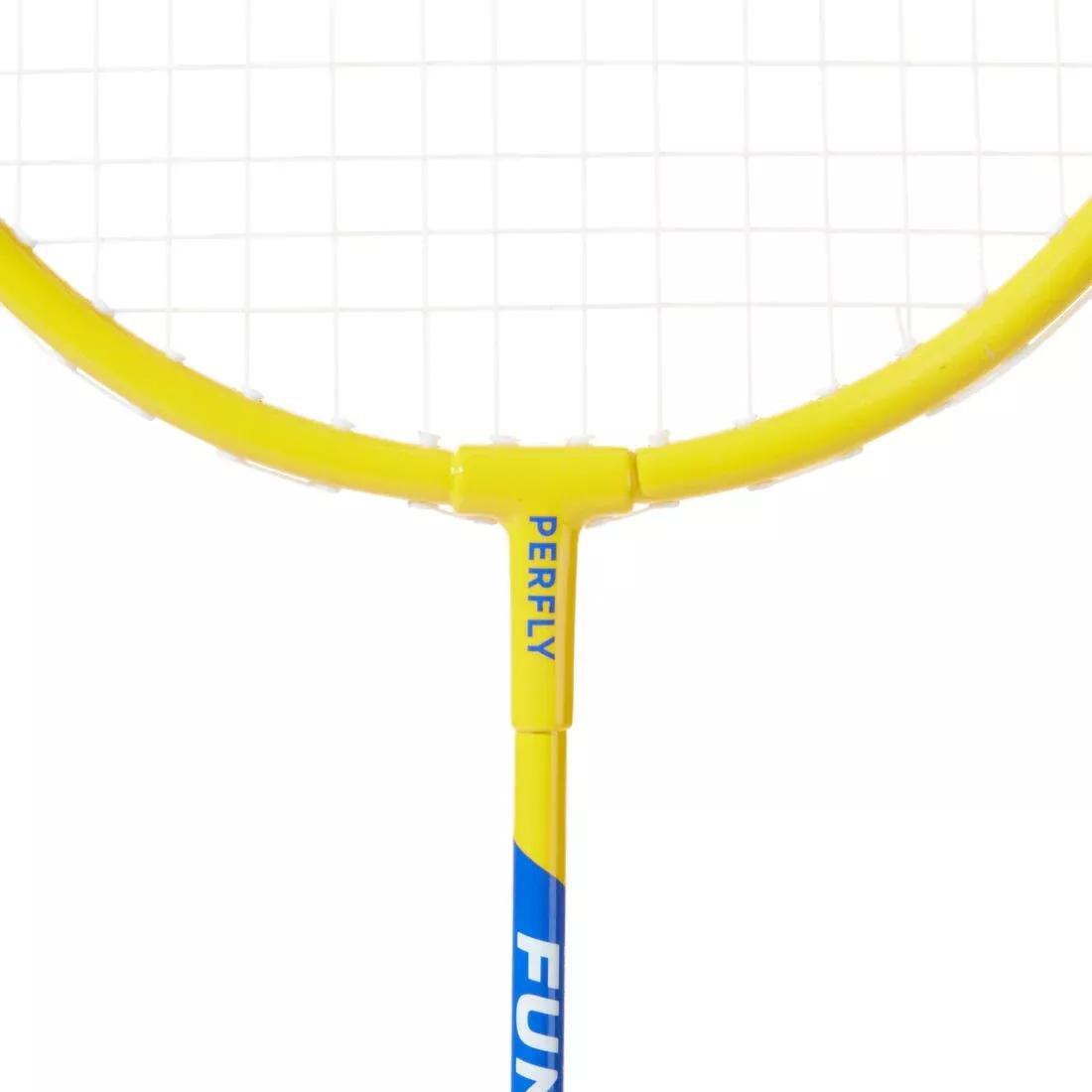 Kids Unisex Badminton Racket Set - BR130, Multicolour, No Color, large image number 6