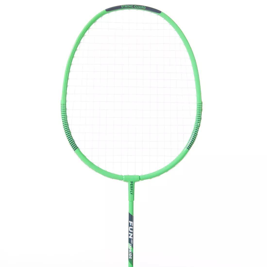 Kids Unisex Badminton Racket Set - BR130, Multicolour, No Color, large image number 8