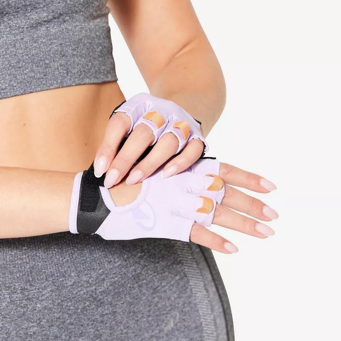 Breathable - Durable Fitness Gloves, Purple, No Color, large image number 1