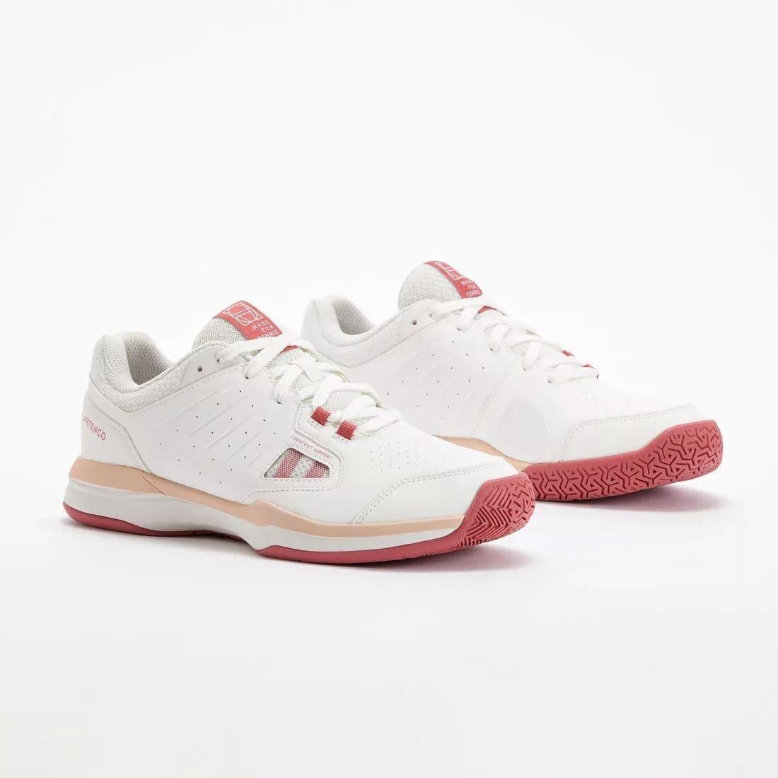 Women Tennis Shoes - TS500, White, No Color, large image number 3