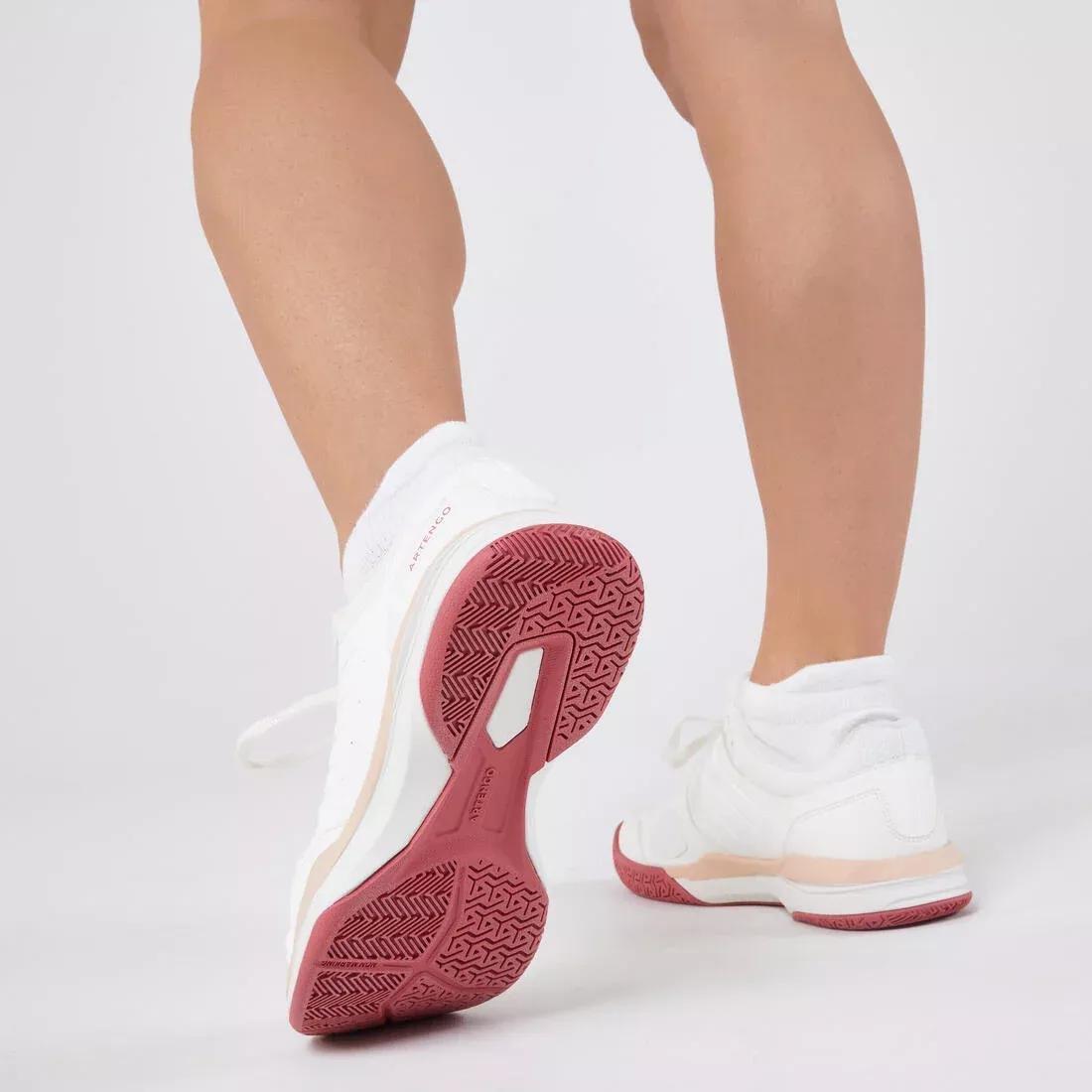 Women Tennis Shoes - TS500, White, No Color, large image number 6