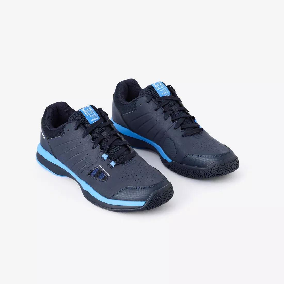 Multicourt Tennis Shoes - TS500, Blue, No Color, large image number 4
