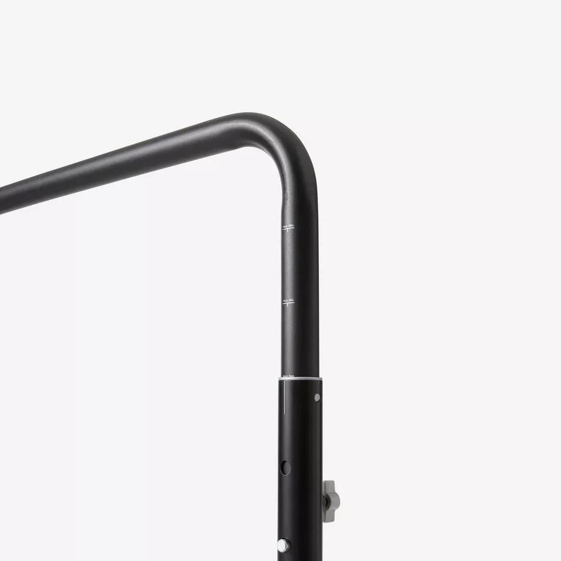 BLACK Adjustable and Compact Design Dip Bars TS 100, No Color, medium