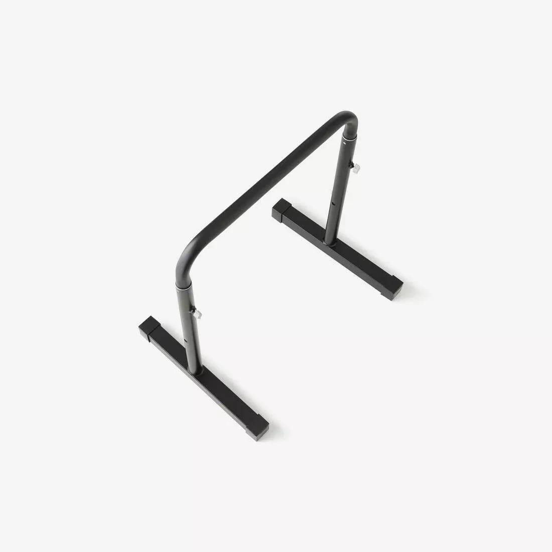 BLACK Adjustable and Compact Design Dip Bars TS 100, No Color, large image number 4