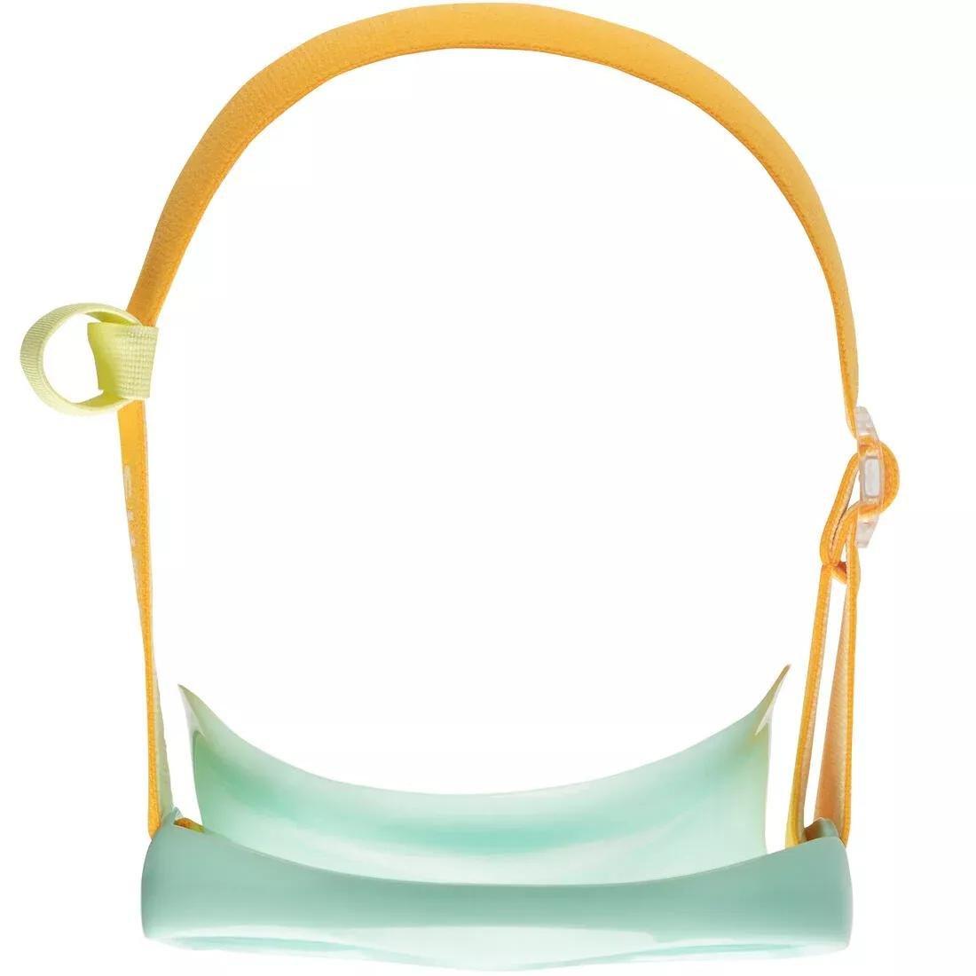 DUSK BLUE Kids diving mask - 100 comfort pastel, No Color, large image number 12