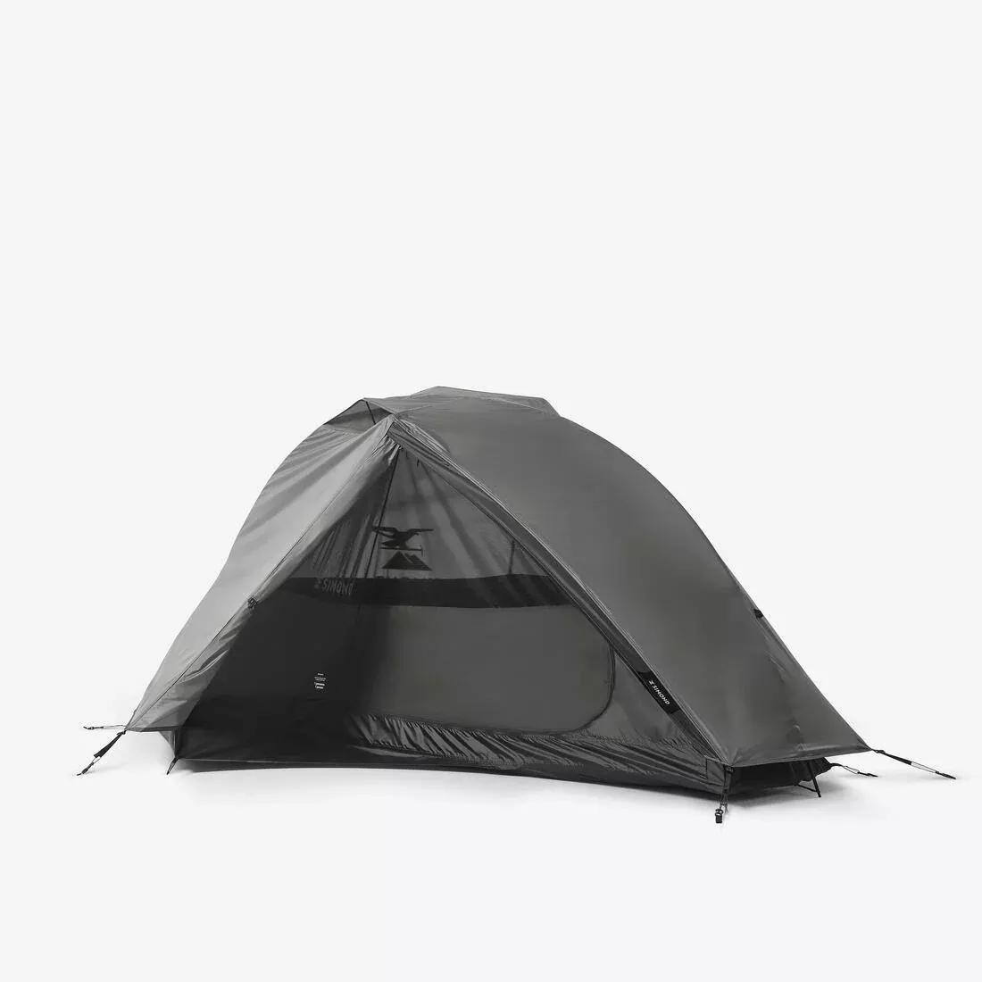 1-person dome trekking tent, lightweight and free-standing - MT900, Grey, No Color, large image number 0