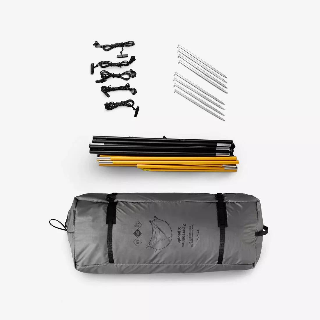 GRANIT GREY Trekking dome tent - 2-p - MT900, No Color, large image number 9