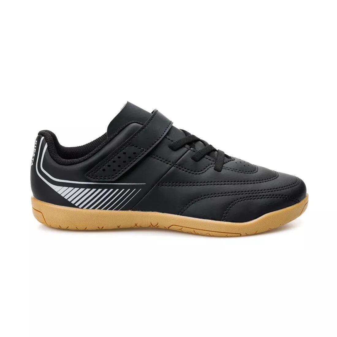 Kids Unisex Futsal Trainers 100, Grey, No Color, large image number 0