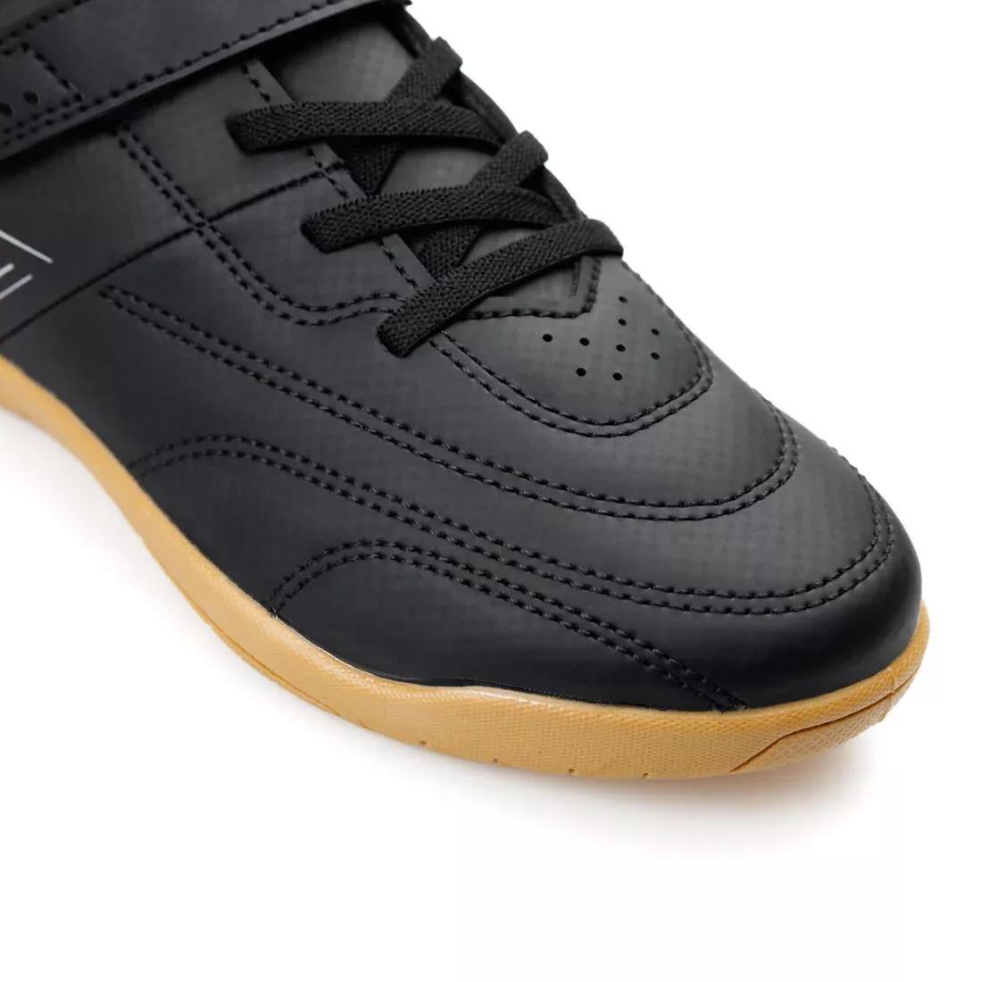 Kids Unisex Futsal Trainers 100, Grey, No Color, large image number 4