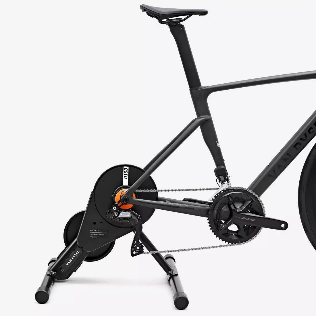 D100 Home Trainer - With Zwift Cog And Click, Black, No Color, medium