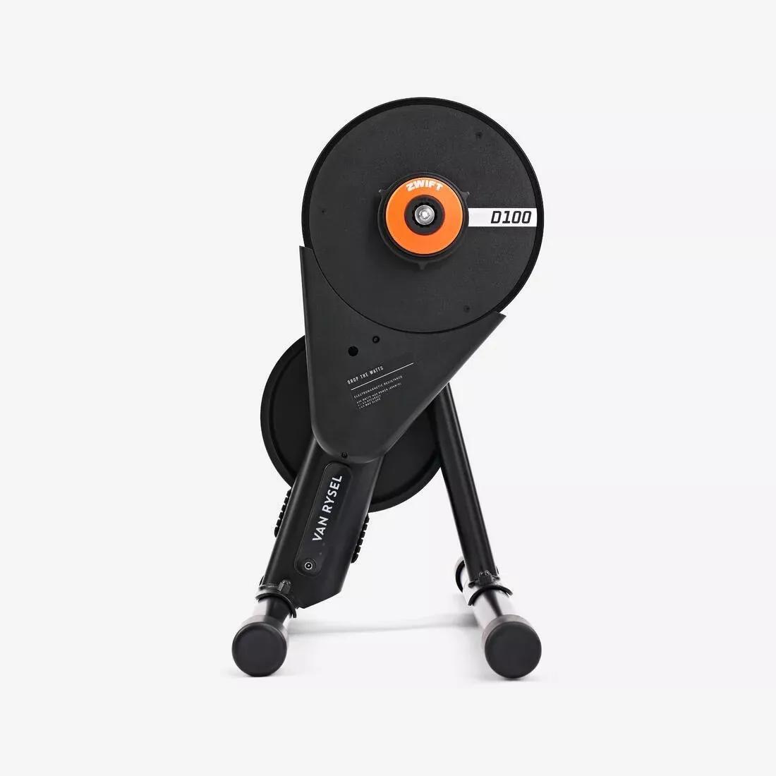 D100 Home Trainer - With Zwift Cog And Click, Black, No Color, large image number 3