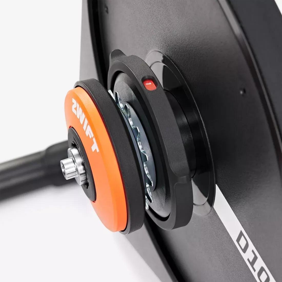 D100 Home Trainer - With Zwift Cog And Click, Black, No Color, large image number 5