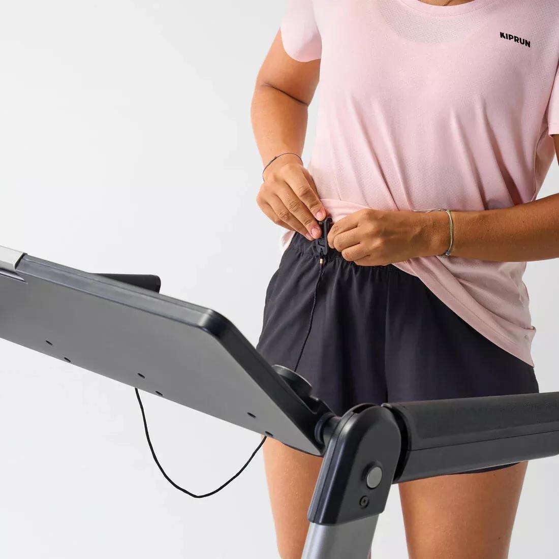 Folding Treadmill 14 km/h RUN100 Milor Limited Edition - with Decathlon Warranty, No Color, large image number 7