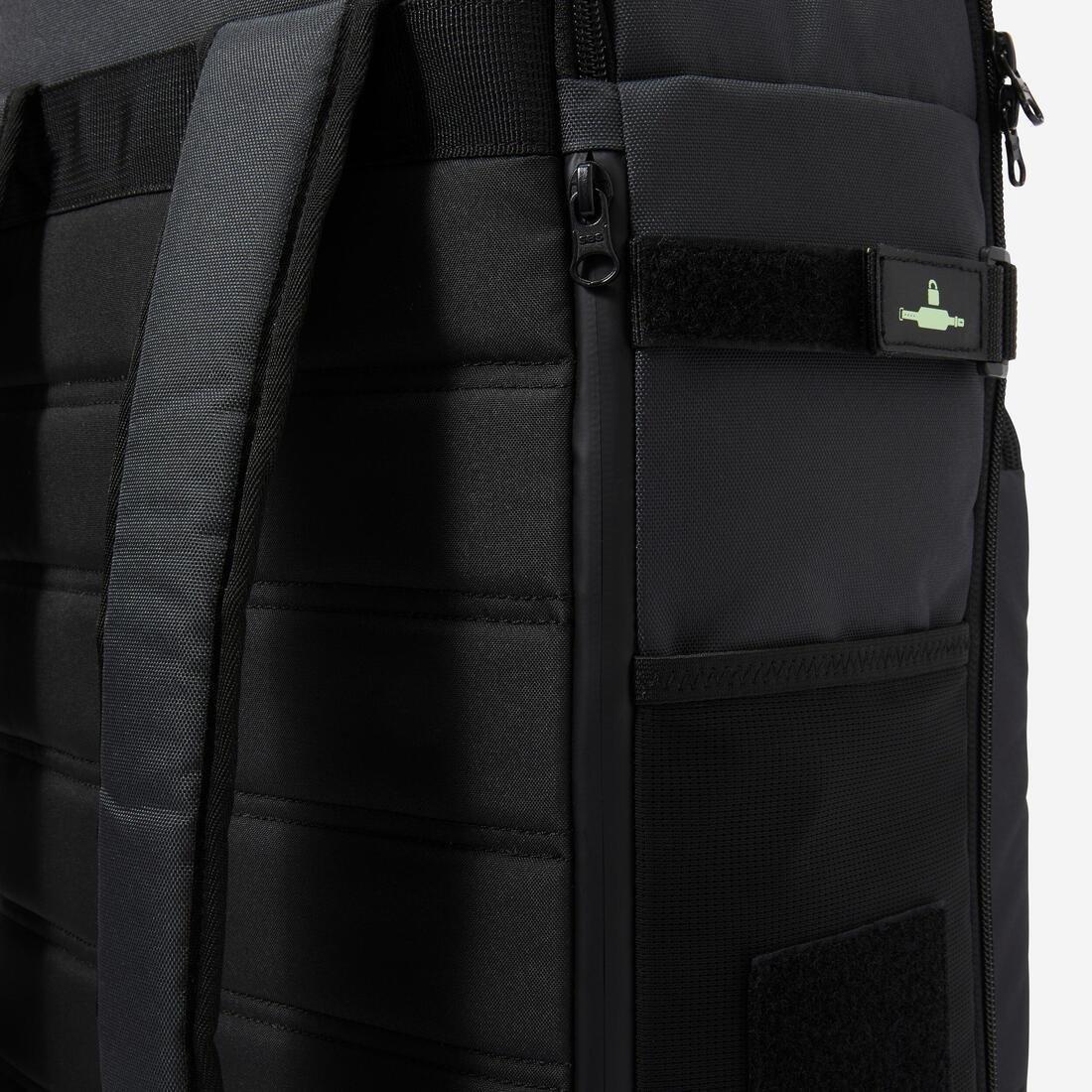 30 L Weight Training and Cross Training Bag, Grey, No Color, large image number 8