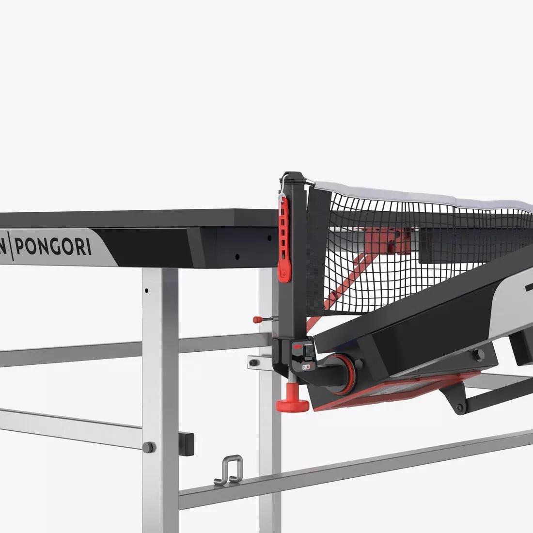 Compact Indoor Table Tennis Table with Innovative Net - TTT 130.2, Black, 5401_000, large image number 5