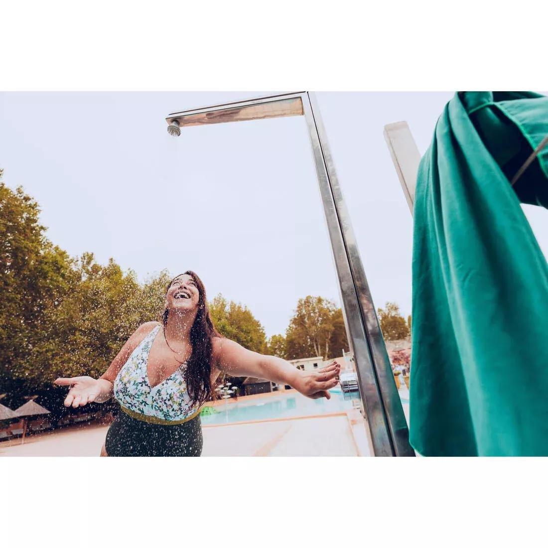 Women swimming larger bust 1-piece swimsuit - Mia all mini, Green, No Color, large image number 7