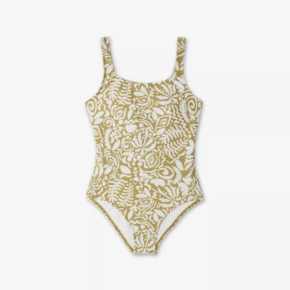 Women swimming 1-piece swimsuit - Heva Joy moti poly, No Color, large image number 6