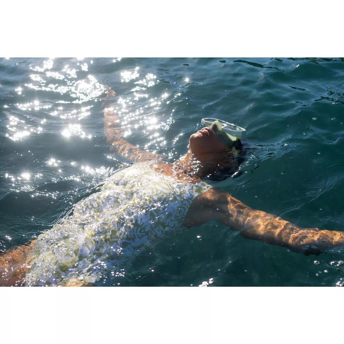 Women swimming 1-piece swimsuit - Heva Joy moti poly, No Color, large image number 9