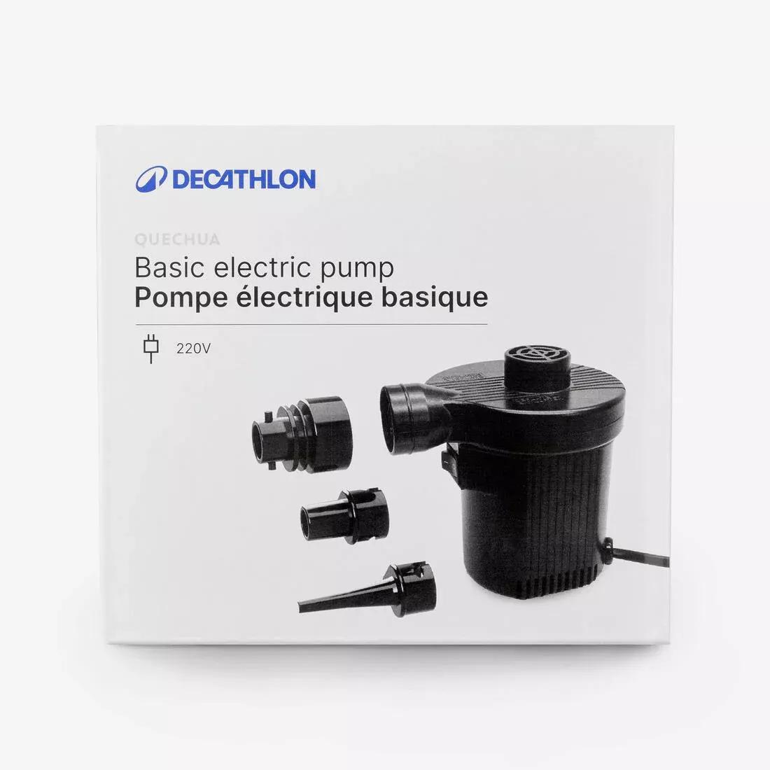 Electric Pump For Camping Mattresses - Mains Powered, Black, No Color, large image number 3