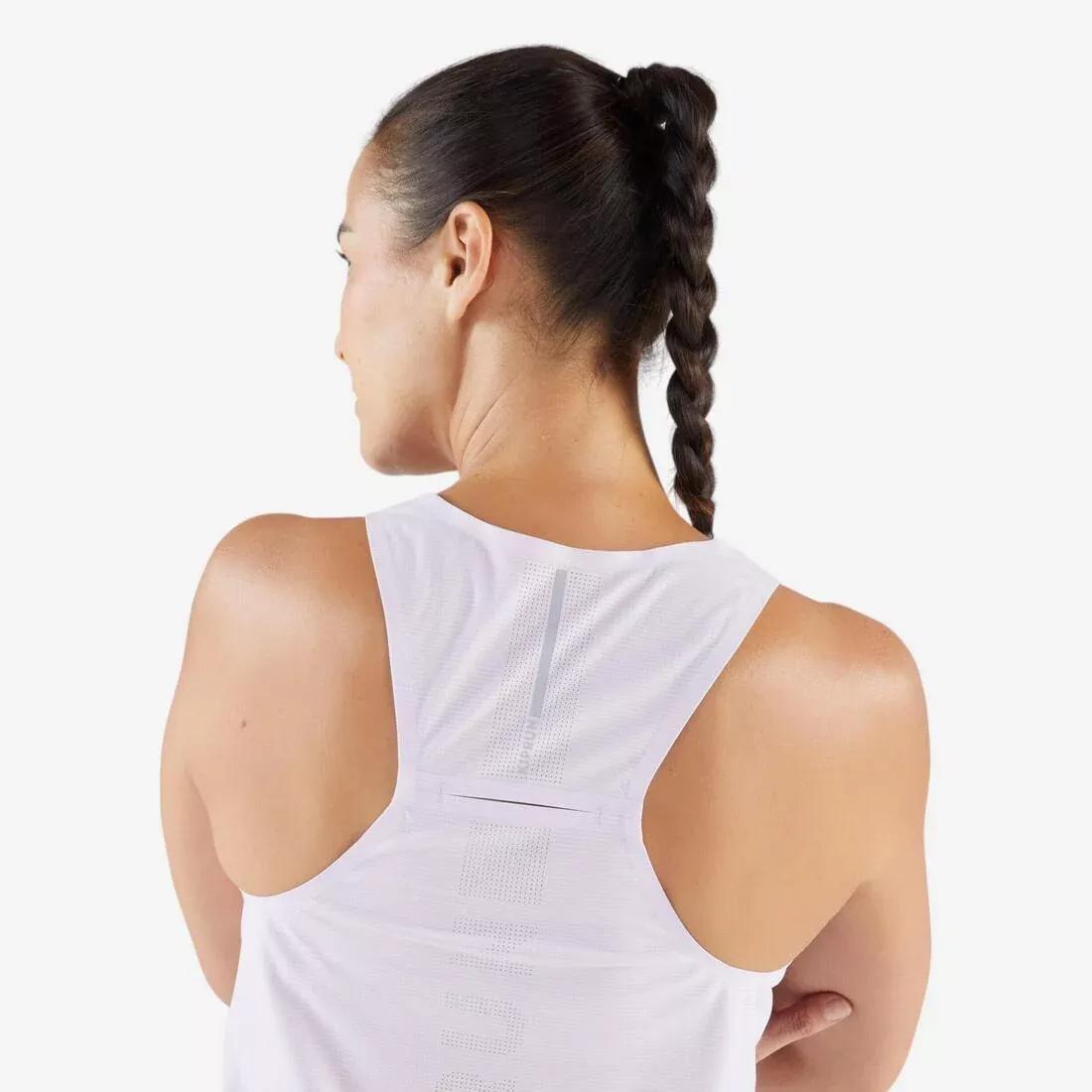 Women's Lightweight Running Tank Top - Kiprun Run 900 Light, Pink, 5401_000, large image number 3