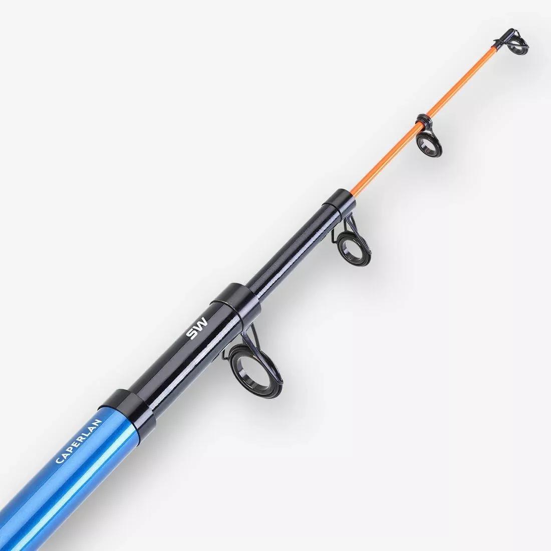 Ledgering Sea Fishing Rod SEACOAST100 350 80-150 g, Blue, No Color, large image number 3