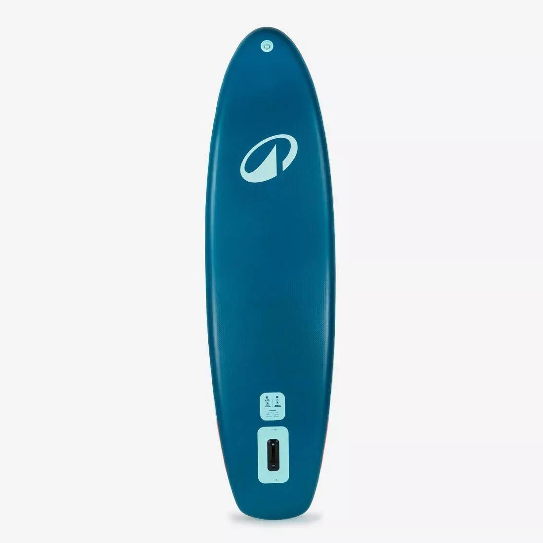 Stand Up Paddle Inflatable Pack 10'6,1 Or 2 Persons (Up To 130 Kg)- 100, Blue, No Color, large image number 7