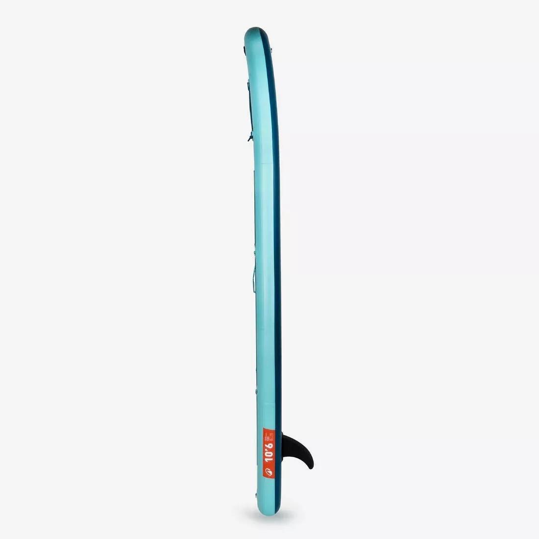 Stand Up Paddle Inflatable Pack 10'6,1 Or 2 Persons (Up To 130 Kg)- 100, Blue, No Color, large image number 8