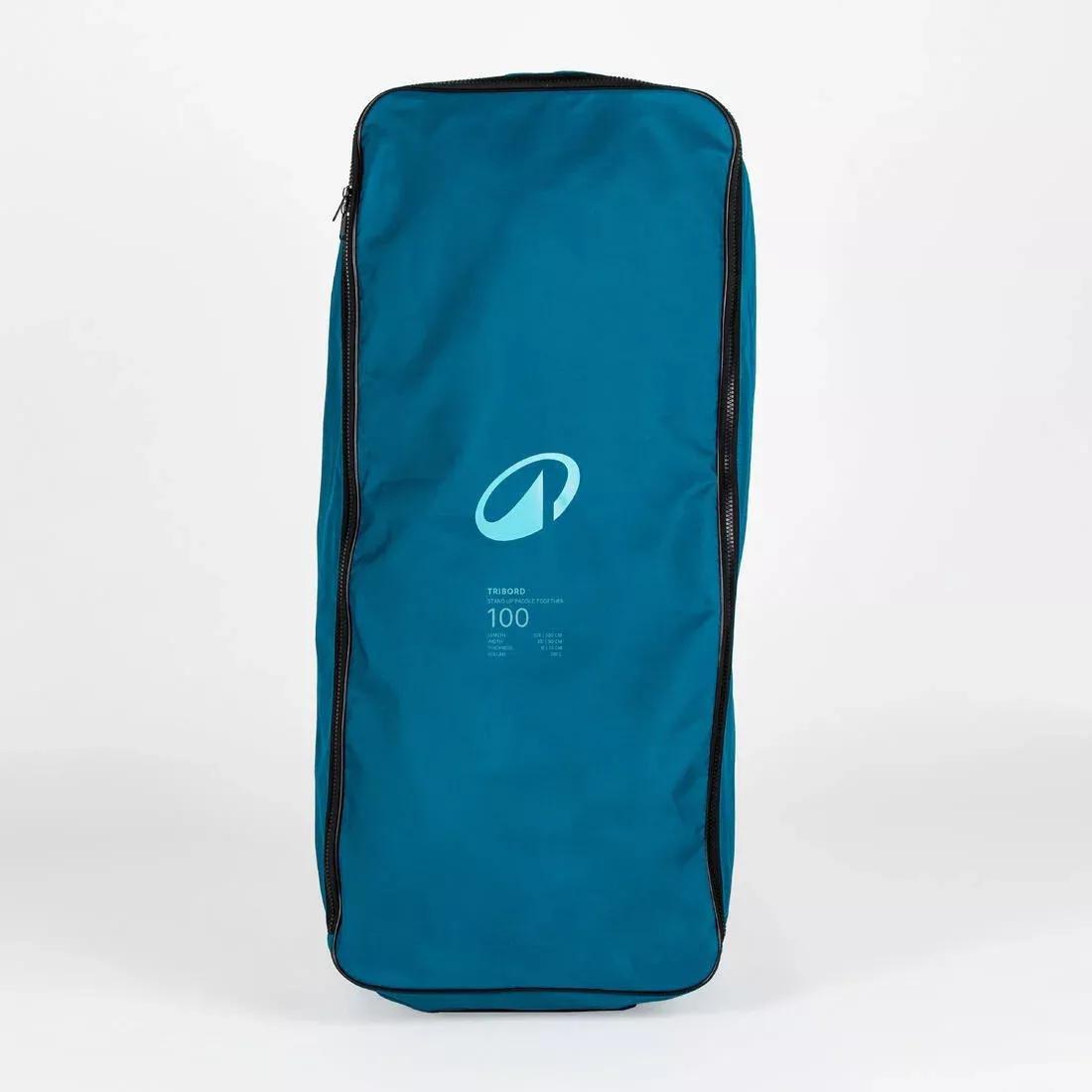 Stand Up Paddle Inflatable Pack 10'6,1 Or 2 Persons (Up To 130 Kg)- 100, Blue, No Color, large image number 9