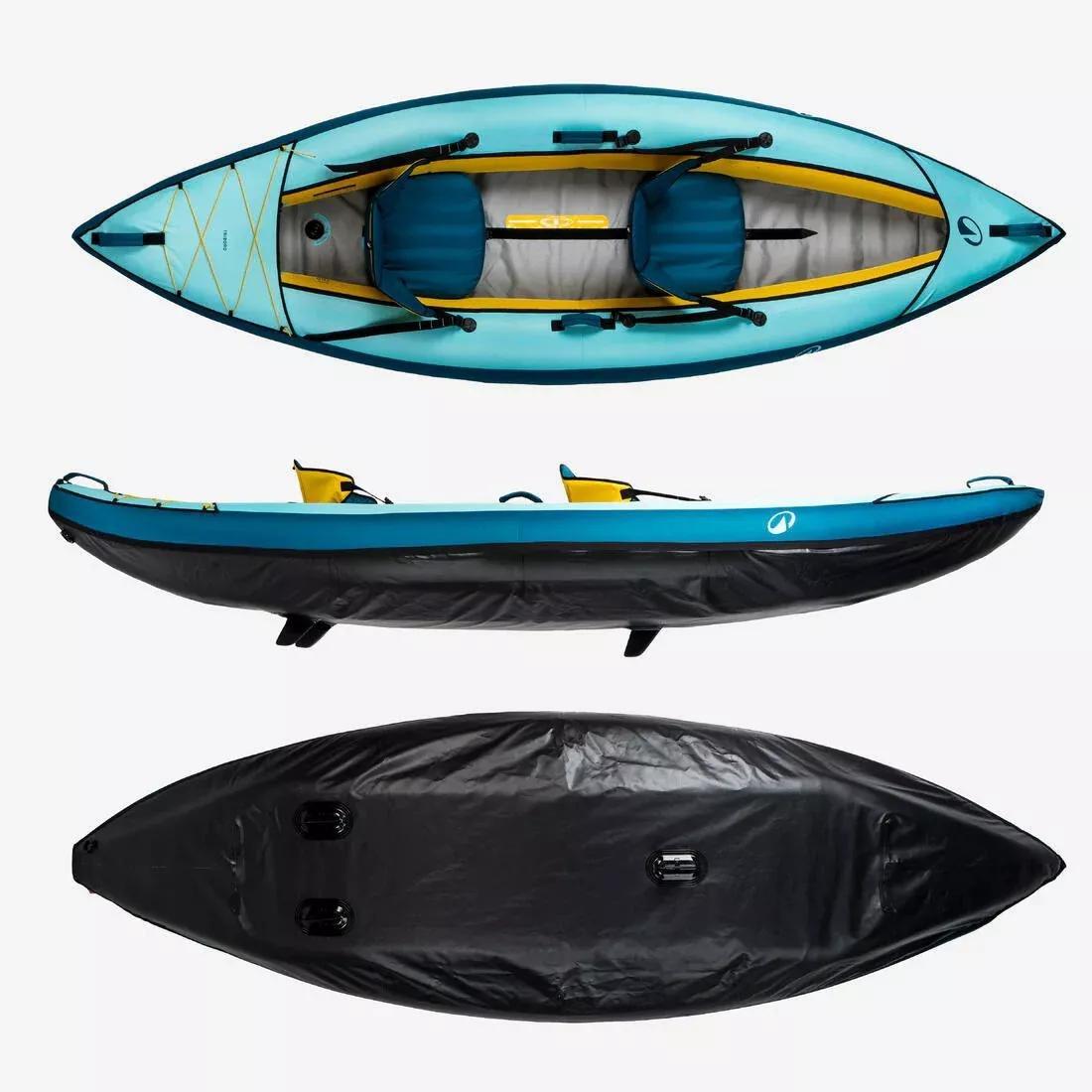 Pack Canoe/Kayak Tribord 100 Essential - 1/2 People, Blue, No Color, large image number 2