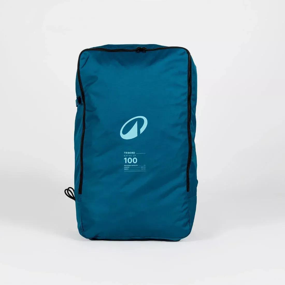 Pack Canoe/Kayak Tribord 100 Essential - 1/2 People, Blue, No Color, large image number 12