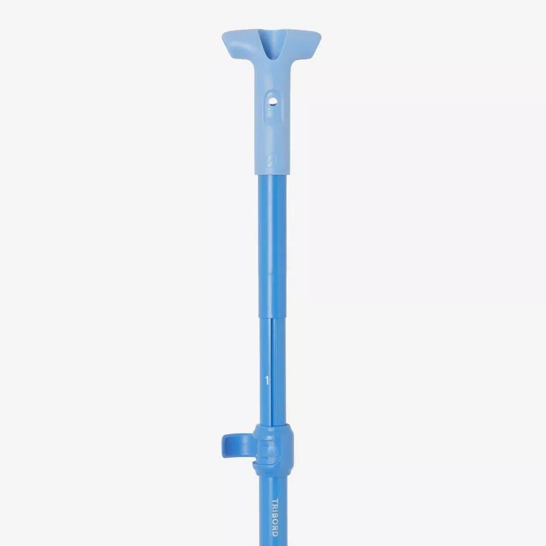Convertible Sup And Kayak Paddle - 100 - 160-220&nbsp;cm, Blue, No Color, large image number 5