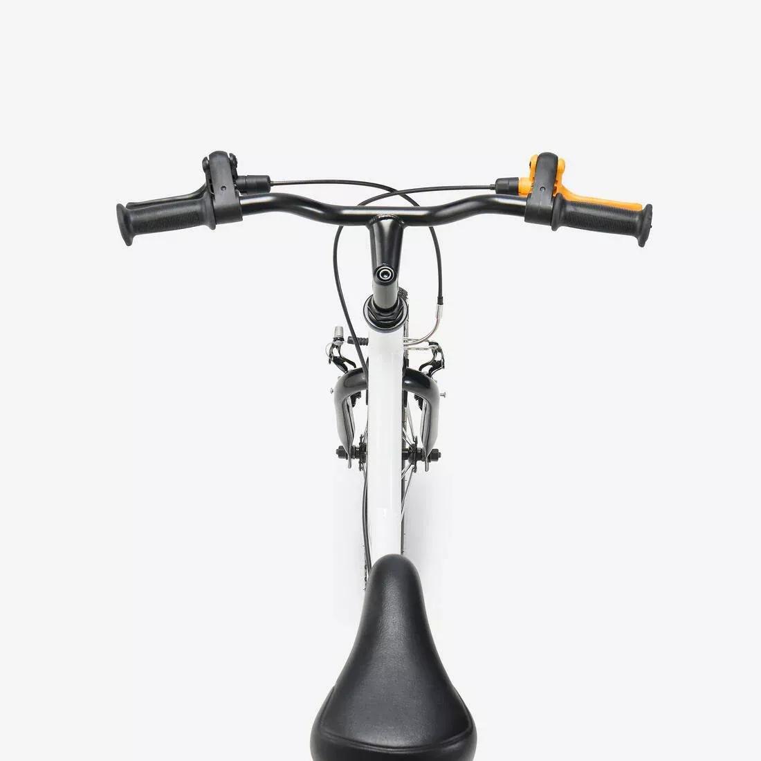 Kids Unisex Bike 16" 4-6 Years - Discover 100, White, No Color, large image number 4