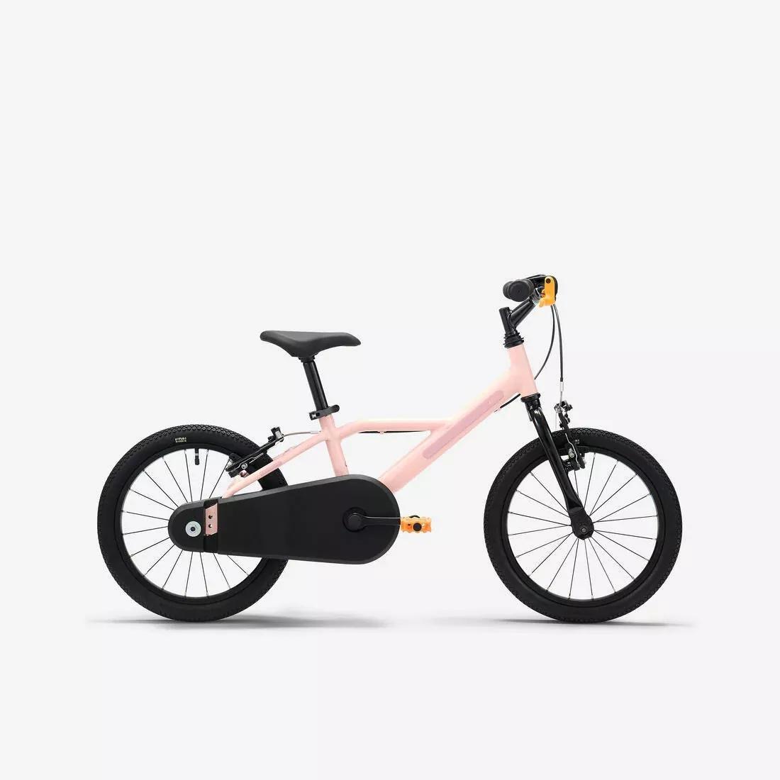 Kids Girls Bike 16" 4-6 Years - Discover 500, Pink, No Color, medium