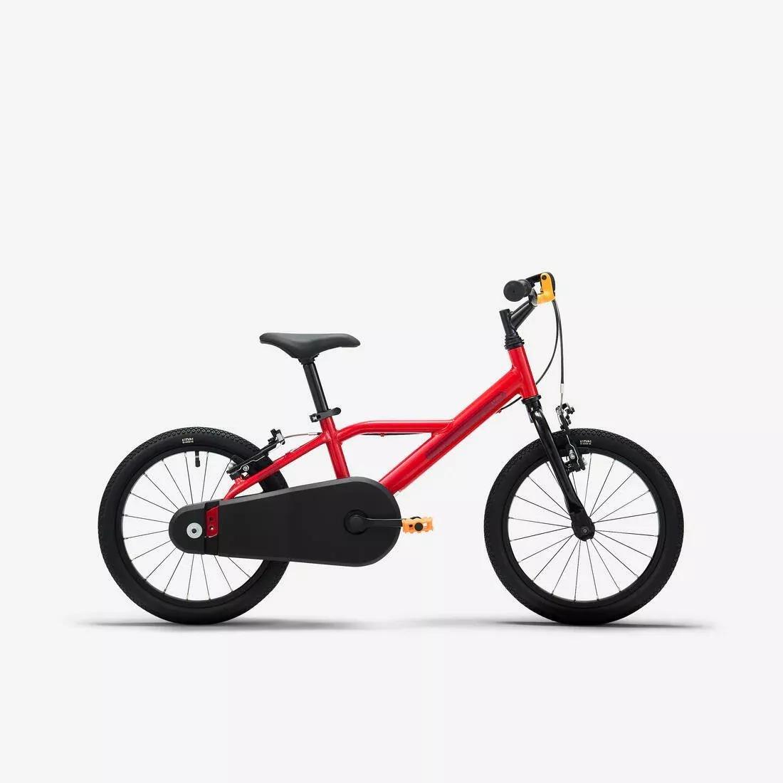 Kids Unisex Bike 16" 4-6 Years - Discover 500, Red, No Color, large image number 0