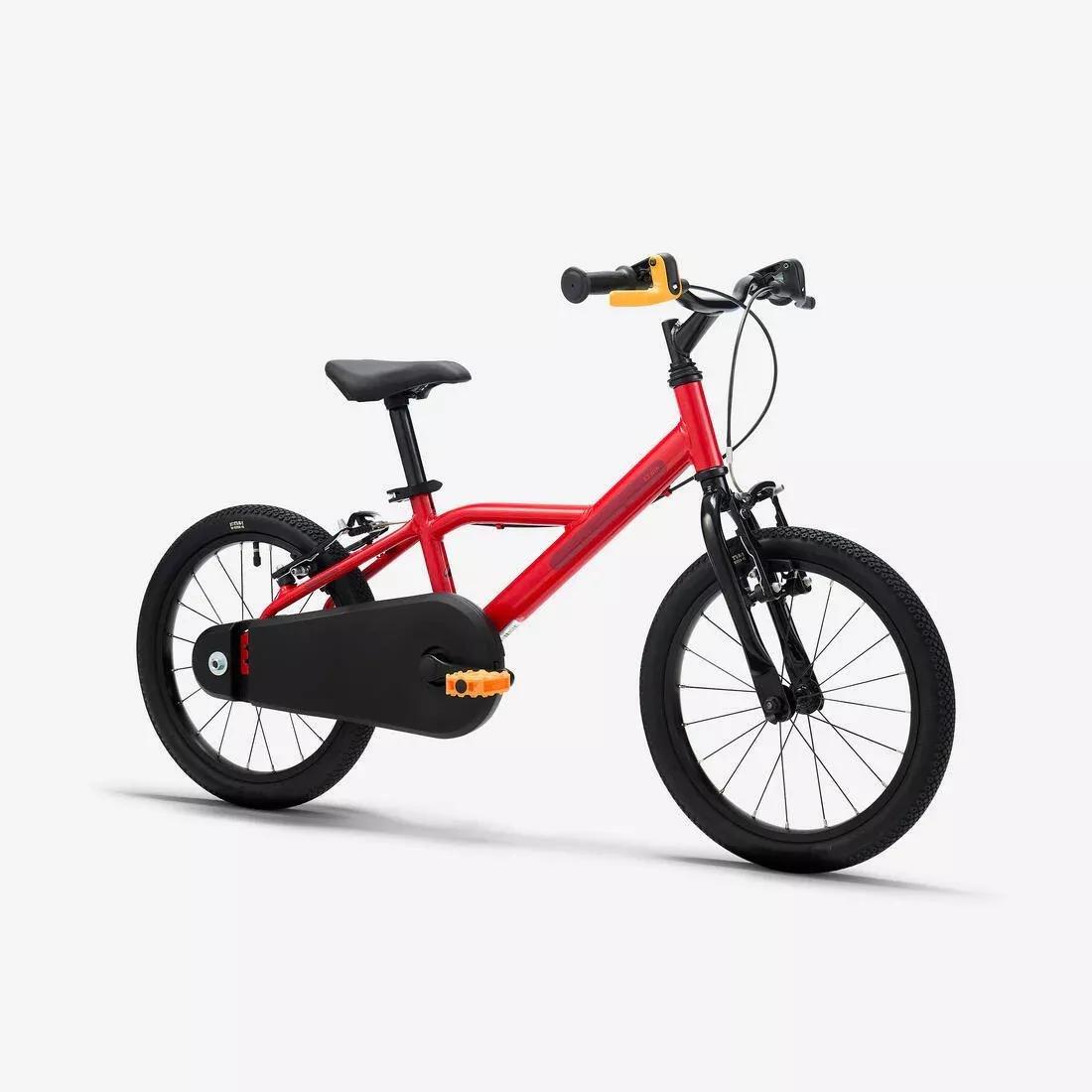 Kids Unisex Bike 16" 4-6 Years - Discover 500, Red, No Color, medium