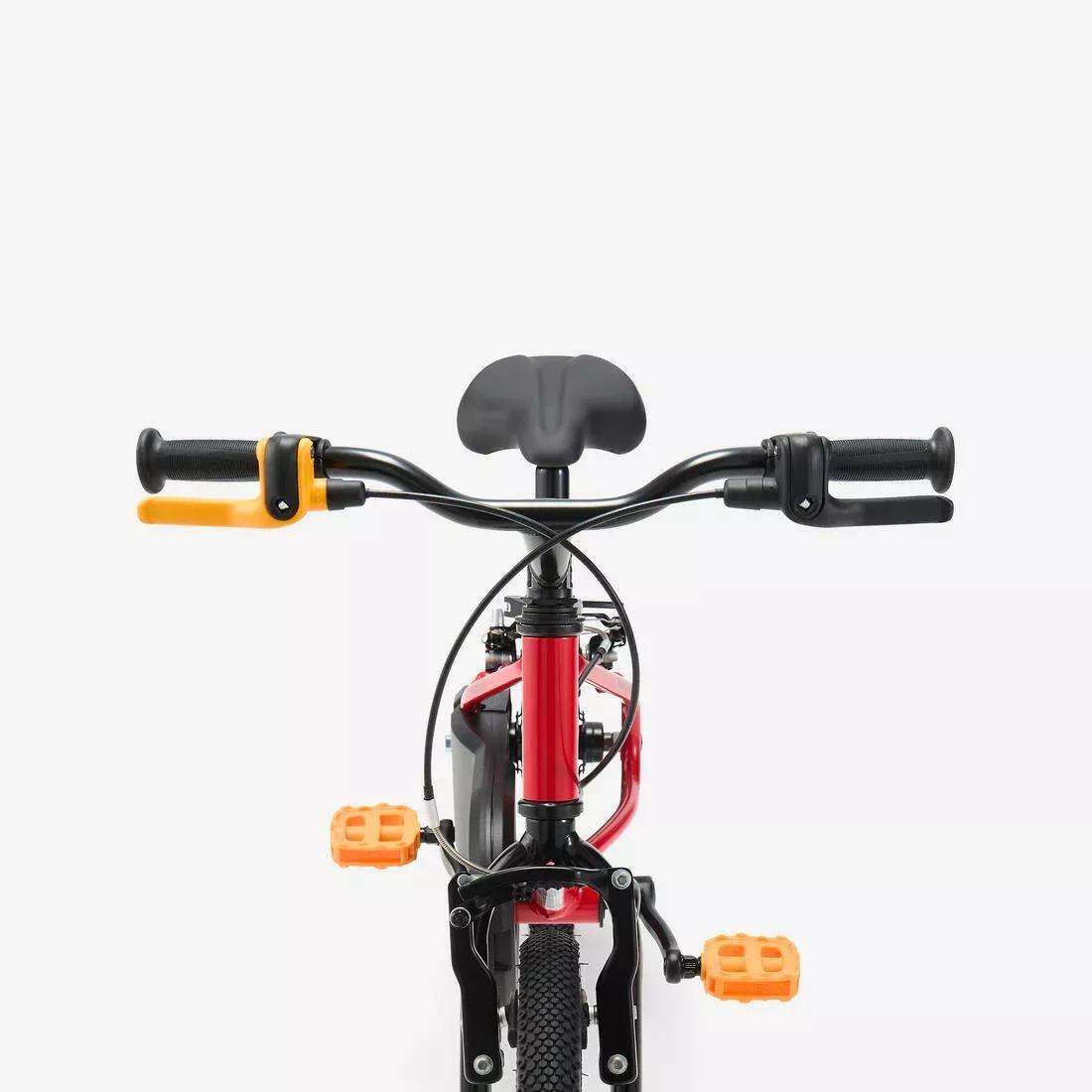 Kids Unisex Bike 16" 4-6 Years - Discover 500, Red, No Color, large image number 5