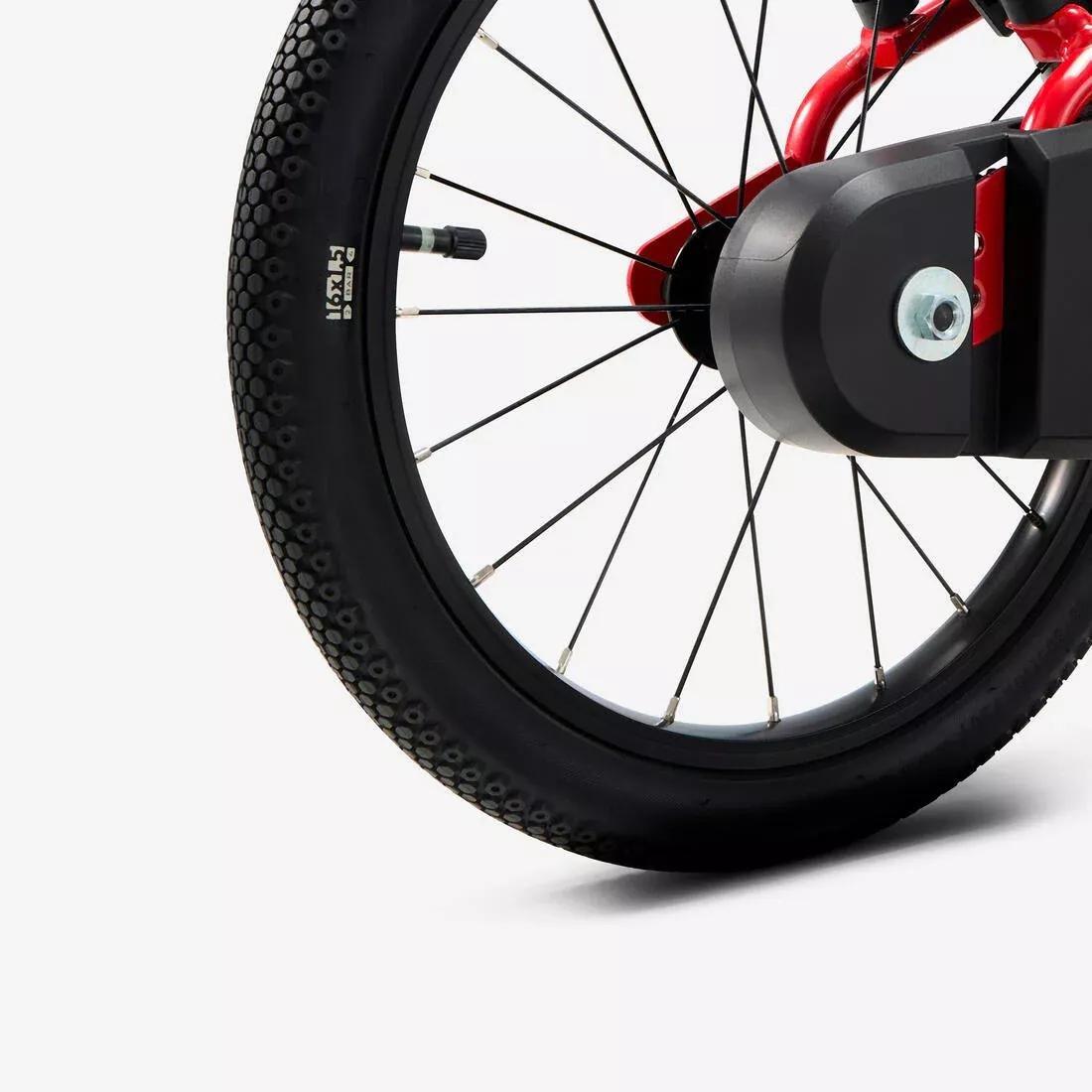 Kids Unisex Bike 16" 4-6 Years - Discover 500, Red, No Color, large image number 6