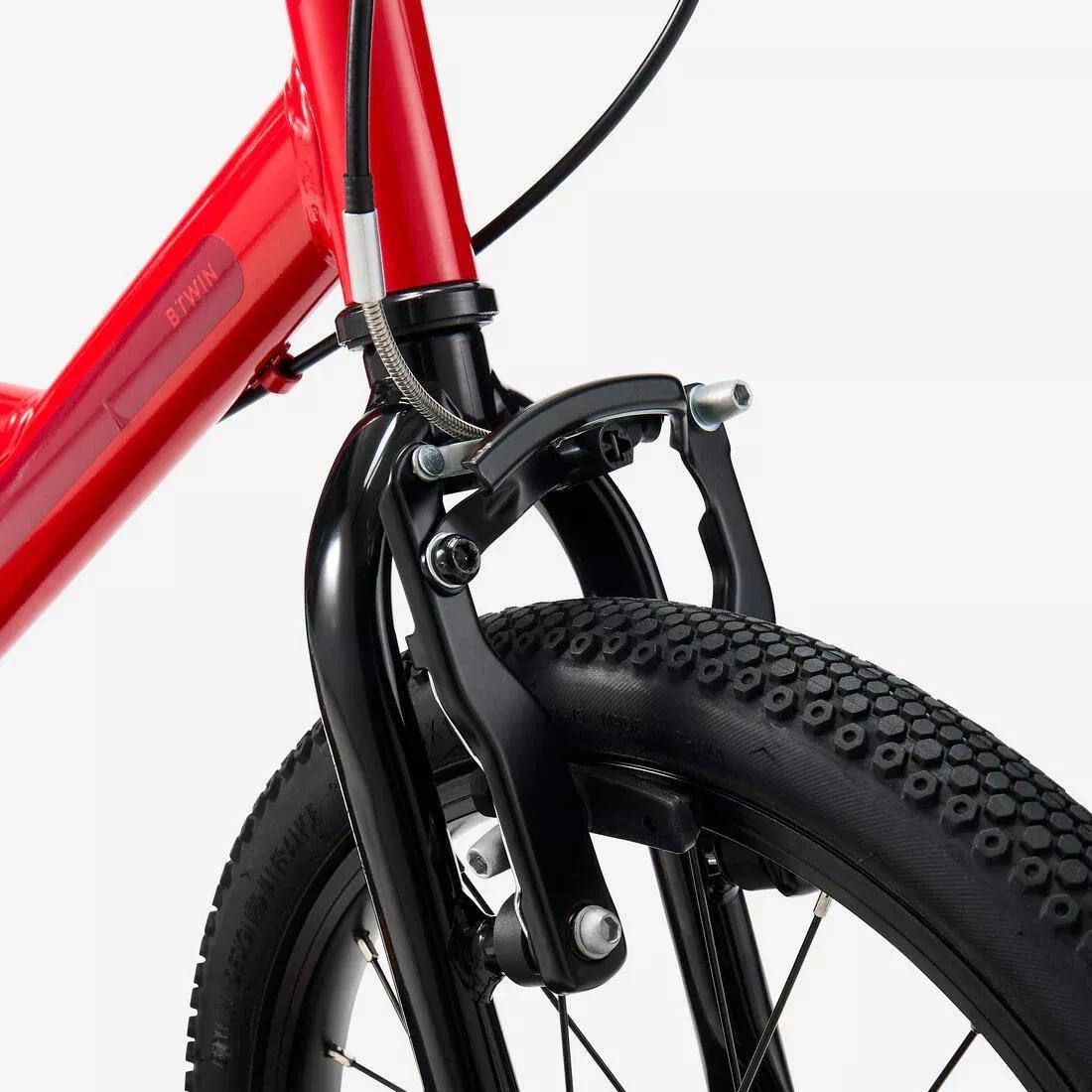 Kids Unisex Bike 16" 4-6 Years - Discover 500, Red, No Color, large image number 8