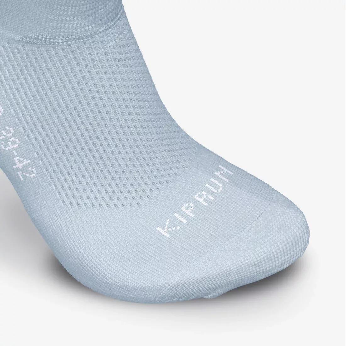 Fine Crew Running Socks - Run 500 - Pack Of 2 Pairs, Blue, No Color, large image number 11