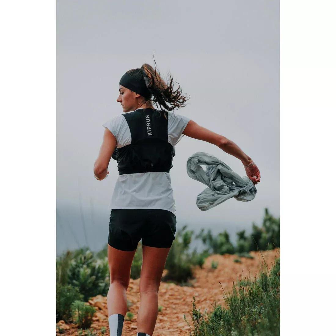 Mid-Calf Thin Running Socks - Kiprun Run 900,  White, No Color, large image number 10