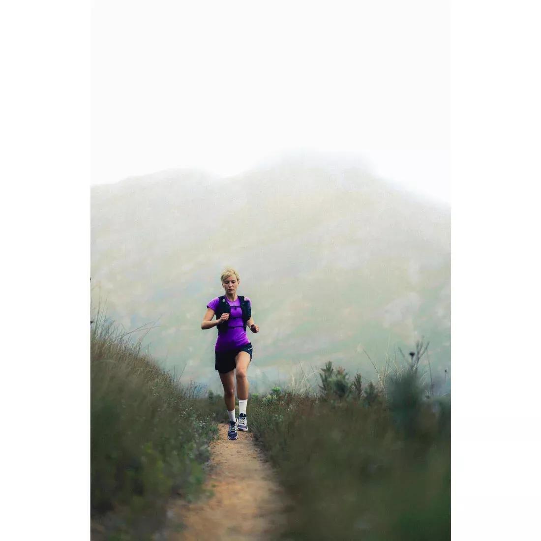 Mid-Calf Thick Running Socks - Kiprun Run 900,  White, No Color, large image number 7