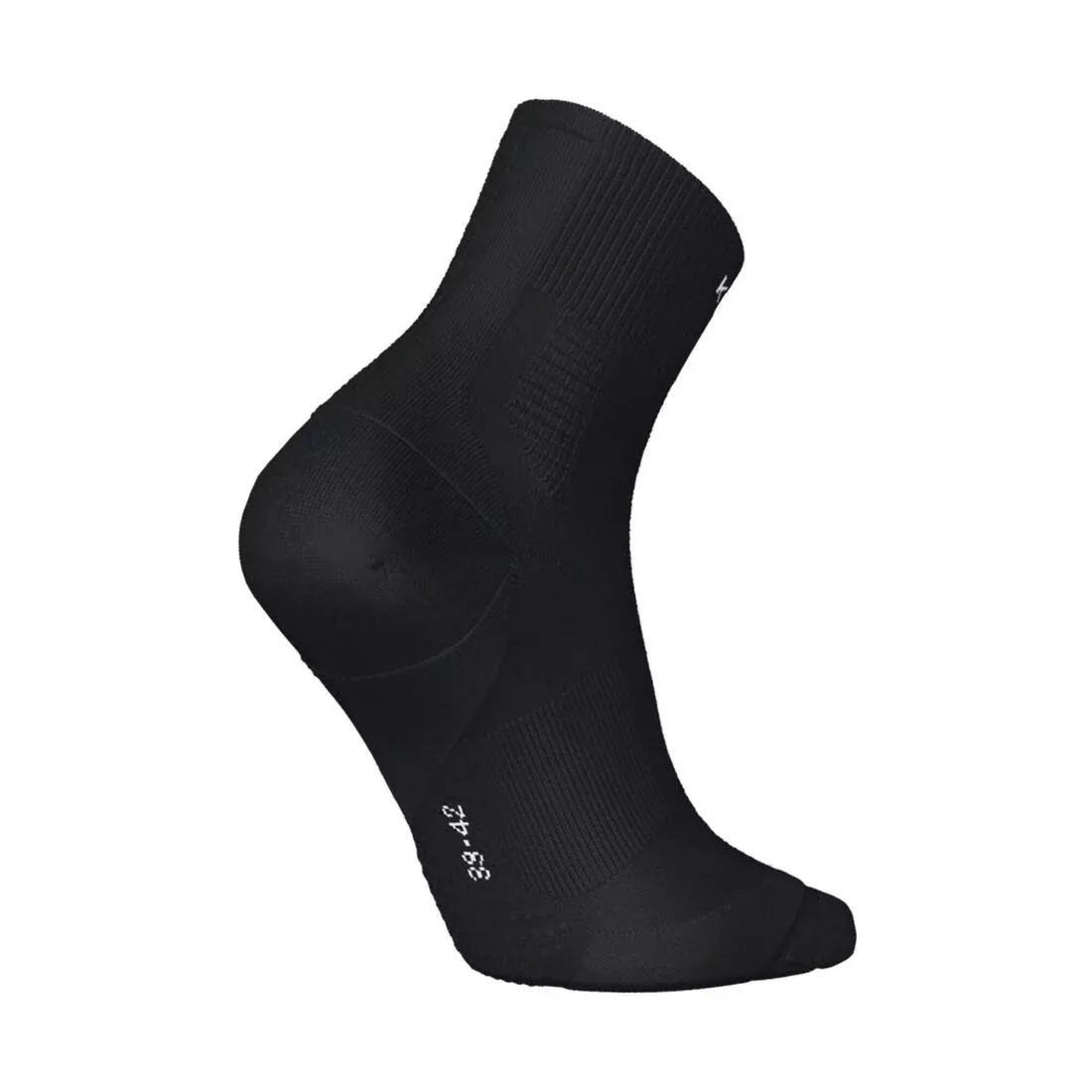 Mid-Calf Thick Running Socks - Kiprun Run 900, White, No Color, large image number 14