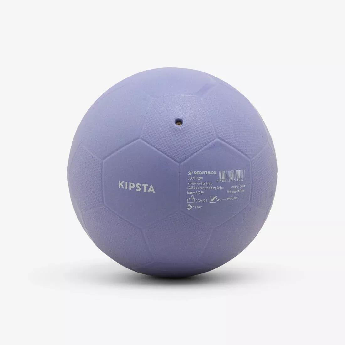 Beginner PVC Handball - H100 Soft Size 0, Purple, No Color, large image number 2