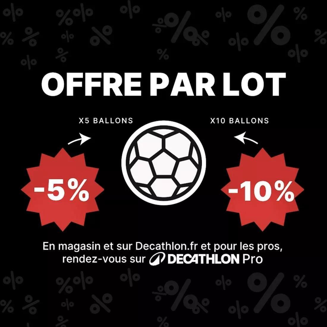 Beginner PVC Handball - H100 Soft Size 0, Purple, No Color, large image number 3