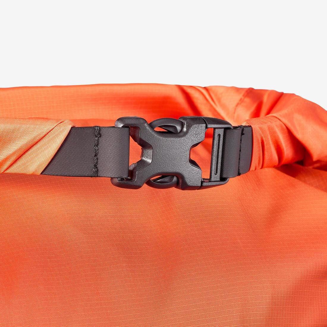 Ultra-Light 13 Litre Waterproof Bag, Orange, No Color, large image number 3