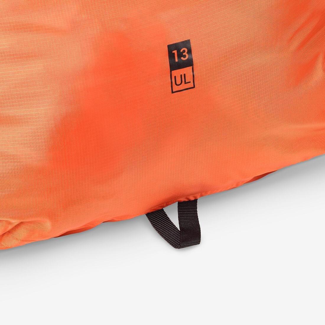 Ultra-Light 13 Litre Waterproof Bag, Orange, No Color, large image number 4