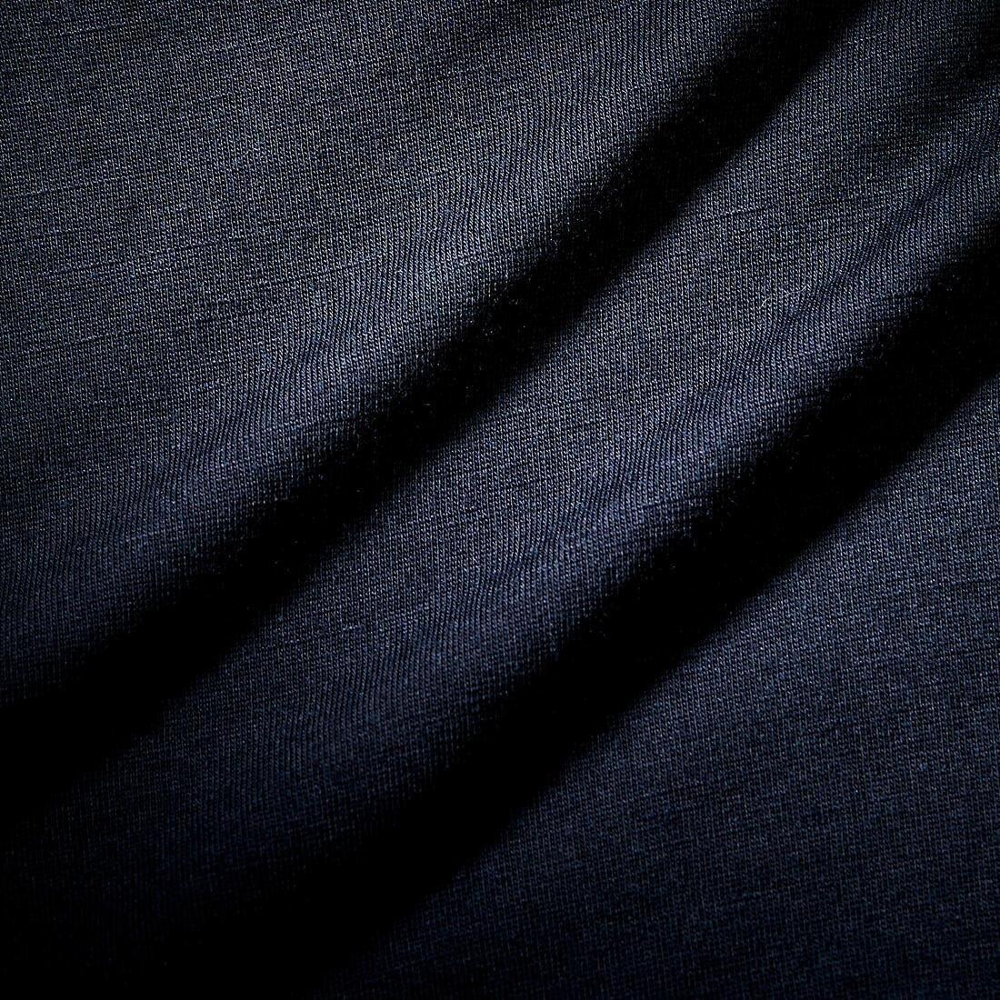 Men Long-Sleeved T-Shirt - Merino Resist, Navy, No Color, large image number 7